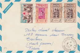 _ Dahomey Porto_Novo 1964 .. Enveloppe Imprime Publicitaire .. Médicament Sommeil, Pharmacie, Maladie .. - Lettres & Documents