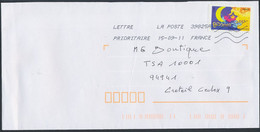 France - Timbre Adhésif YT A249 Seul Sur Lettre Oblitération TOSHIBA - Cartas & Documentos