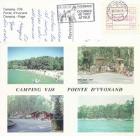 Yvonand - Camping  (4 Bilder)      Ca. 1990 - Yvonand