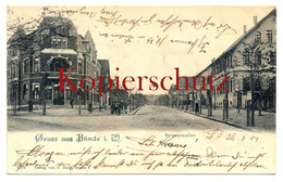 Bünde 1901, Brunnenallee - Bünde