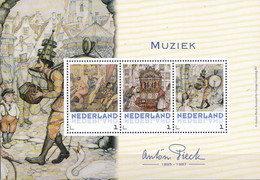 Nederland - 27 November 2017 - Anton Pieck - Muziek/music/Musik/la Musique - MNH - Private Stamps