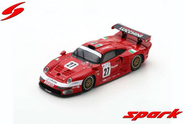 Porsche 911 GT1 - C. Pescatori/P-L. Martini/A. Herrmann - 8th 24h Le Mans 1997 #27 - Spark - Spark