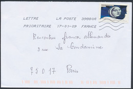 France - Timbre Adhésif YT A255 Seul Sur Lettre Oblitération TOSHIBA - Cartas & Documentos