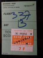 CARTE D'EMBARQUEMENT : BEA _ BRITISH EUROPEAN AIRWAYS _ PUB BOWMAKER - Cartes D'embarquement