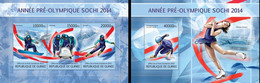 Guinea 2013, Pre Winter Olympic Games, 3val In BF+BF - Winter 2014: Sotschi