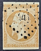 FRANCE 1860 - Canceled - YT 13B - 10c - 1853-1860 Napoléon III.