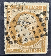 FRANCE 1860 - Canceled - YT 13B - 10c - 1853-1860 Napoleon III