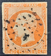 FRANCE 1853 - Canceled - YT 16 - 40c - 1853-1860 Napoleon III