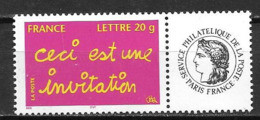 France 2005 N° 3760A Neuf** Avec Vignette à La Faciale - Unused Stamps