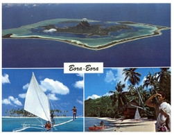 (Z 10 A) French Polynesia  -  Bora Bora (posted To France) - Polynésie Française