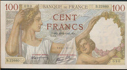 °°° FRANCE - 100 FRANCS 19/6/1941 °°° - 100 F 1939-1942 ''Sully''