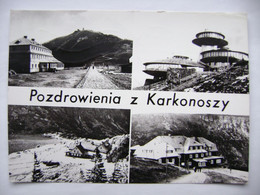 Poland - KARKONOSZE - Schronisko PTTK - Pod Sniezka, Samotnia, Strzecha Akademicka, Obserwatorium Meteorologiczne - Poland