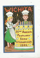 Cp, Illustrateur,signée Et Dédicacée HAMM, International Annual Poscard Show , WICHITA , KANSAS, 2002 - Hamm