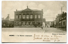 CPA - Carte Postale - Belgique - Wasmes - La Maison Communale (DG15238) - Colfontaine