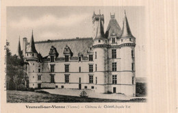 CPA   86   VOUNEUIL-SUR-VIENNE---CHATEAU DE CHISTRE, FACADE EST - Vouneuil Sur Vienne