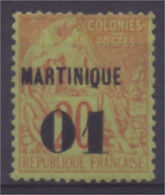 Martinique 1888-91 N° 3 Neuf * Sans Colle - Unused Stamps