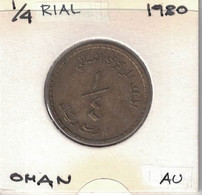 Oman 1/4 Rial 1980 High Grade - Oman