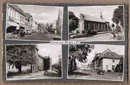 CPSM ALLEMAGNE - VECHTA - GRUSS AUS Vechta I. O. - TB CP Multivue Dont Grosstr. , Klosterkirche , Klingenhagen , Autos - Vechta