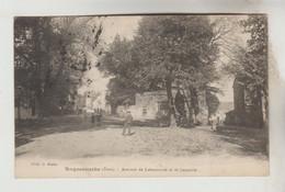 CPA ROQUECOURBE (Tarn) - Avenue De Labessonnie Et Lacazalie - Roquecourbe