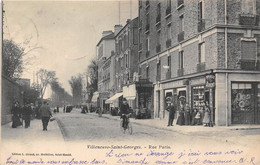 94-VILLENEUVE-SAINT-GEORGES- RUE DE PARIS - Villeneuve Saint Georges