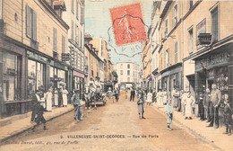 94-VILLENEUVE-SAINT-GEORGES-RUE DE PARIS - Villeneuve Saint Georges