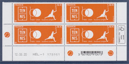 Suzanne Lenglen N°5438 Fédération Française De Tennis X 4 à 1.16€ Coin Daté De Neuf 12.08.20 HEL.-1 378981 - 2010-2019