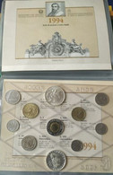 1994  - ITALIA REPUBBLICA  -  SET FIOR DI CONIO  - 11 MONETE  - TINTORETTO - - Set Fior Di Conio