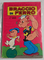 BRACCIO DI FERRO N. 93  DEL  21 LUGLIO 1978  -EDIZ. METRO (CART 48) - Umoristici