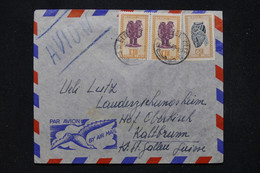 CONGO BELGE - Enveloppe Par Avion De Elisabethville Pour La Suisse En 1950 - L 81227 - Brieven En Documenten