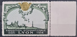 FRANCE 1914 - MLH - Exposition Internationale LYON - Vignette - Other & Unclassified
