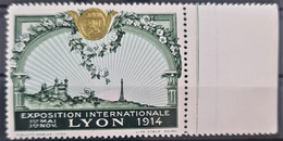 FRANCE 1914 - MLH - Exposition Internationale LYON - Vignette - Andere & Zonder Classificatie