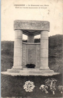 02 CRAONNE - Le Monument Aux Morts - élevé Sur L'ancien Emplacement De Craonne   * - Craonne