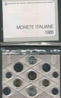 1985   - ITALIA REPUBBLICA  -  SET FIOR DI CONIO  - 11  MONETE  - MANZONI    - - Mint Sets & Proof Sets