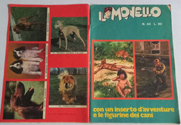 IL MONELLO N. 44  DEL    18 NOVEMBRE 1971  -CON FIGURINE  DEI CANI (CART 57) - Humoristiques