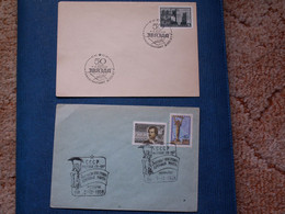 LOT De  2  Enveloppes  De  RUSSIE      Années  1959 - 67    //  état Neuf  (  1è  Jour  ) - Collections