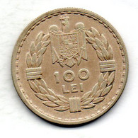 ROMANIA, 100 Lei, Silver, Year 1932, KM #52 - Romania