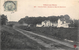 94-VILLIERS-SUR-MARNE-VUE DE PONT, ENTREE DU BOIS DE GAUMONT - Villiers Sur Marne