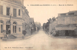 94-VILLIERS-SUR-MARNE-RUE DE LA STATION - Villiers Sur Marne