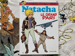 BD Natacha - Le Grand Pari - Walthéry (1988) - Natacha