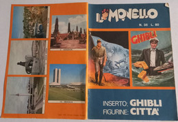 IL MONELLO N. 35  DEL   16 SETTEMBRE 1971  -CON FIGURINE   CITTA' (CART 57) - Humoristiques