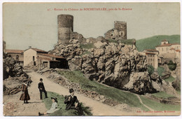 Ruines Du Châteu De ROCHETAILLÉE, Près De St. Étienne. - Rochetaillee
