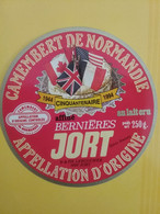Etiquette Camembert Jort - Cheese