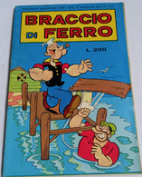 BRACCIO DI FERRO N. 42  DEL   6 AGOSTO 1976 -EDIZ.  METRO (CART 48) - Humoristiques