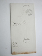 1859 , OHRDRUF  ,   , Klarer Stempel Auf  Brief - Brieven En Documenten