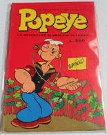 POPEYE -BRACCIO DI FERRO   N. 17  DEL  5 NOVEMBRE 1976  -EDIZ.  METRO (CART 48) - Humor