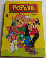 POPEYE -BRACCIO DI FERRO   N. 25 -   DICEMBRE 1983 -EDIZ.  METRO (CART 48) - Humoristiques