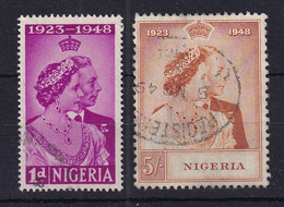Nigeria: 1948   Royal Silver Wedding    Used - Nigeria (...-1960)