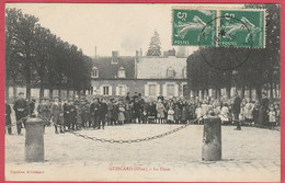 Guiscard ( Oise ) -  La Place  Daté 1908  ..Ed Fontaine A Guiscard - Guiscard