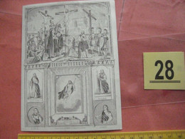 30  Porceleinkaarten Printed By Wood Anno 1841-1846  London V, Shakespeare, Lord's Prayer 14cmX15cm  Goede Staat - Porcelaine