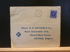 67/423 FRONT OF LETTER TO BELG. 1936 - Lettres & Documents